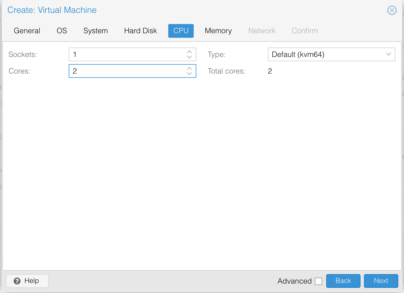 Give it two cores rather than the default 1